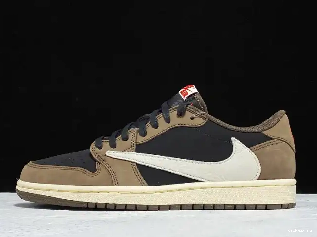 SP x Dark Air Scott CQ4277-001 Travis 1 Low Jordan Mocha OG 0512